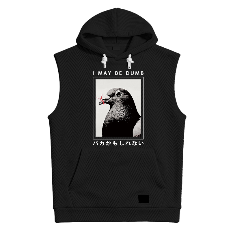 Modecanvas I May Be Dumb Funny Hooded Tank