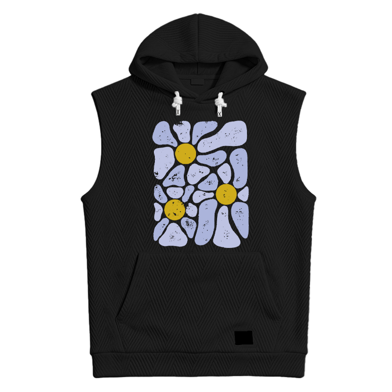 Modecanvas Abstract Flowers Art Hooded Tank