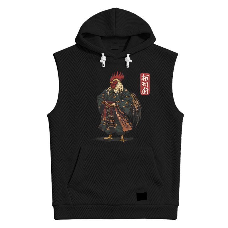 Modecanvas Samurai Rooster Hooded Tank