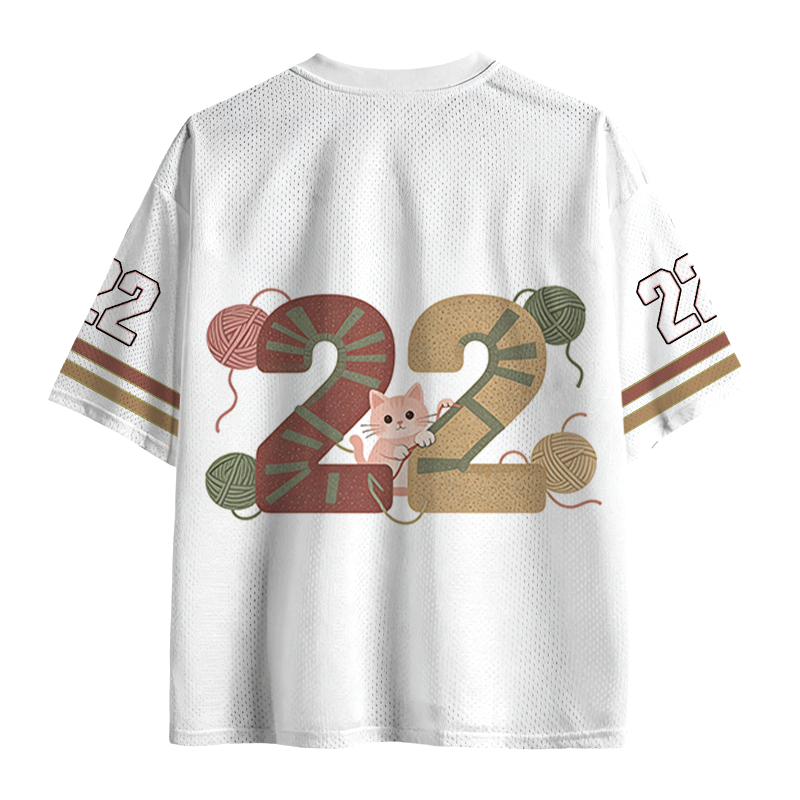 Modecanvas Hard On Yourself Mesh Jersey-modecanvas