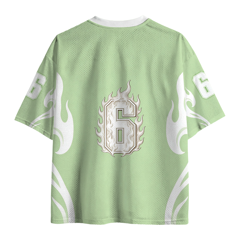 Modecanvas Stabby Frog Funny Meme Mesh Jersey-modecanvas