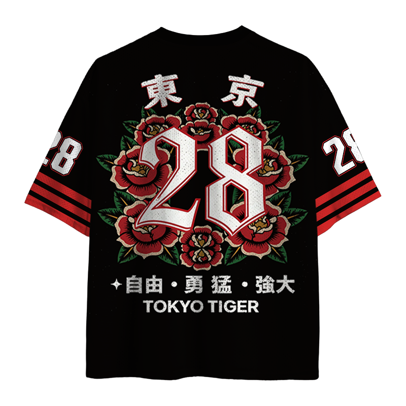 Modecanvas Tokyo Savage No.99 Mesh Jersey-modecanvas