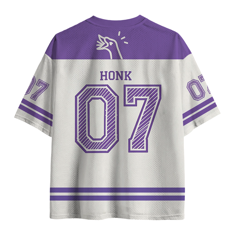 Modecanvas Stupid Goose Funny Mesh Jersey-modecanvas