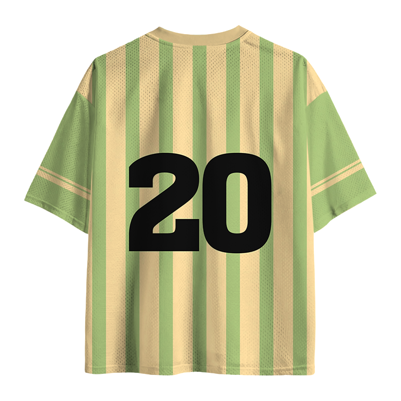 Modecanvas You Are Foolish Rat Mesh Jersey-modecanvas