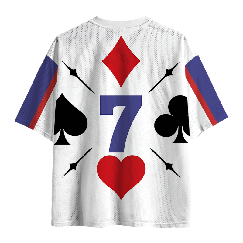 Modecanvas Born To Clown Meme Mesh Jersey-modecanvas