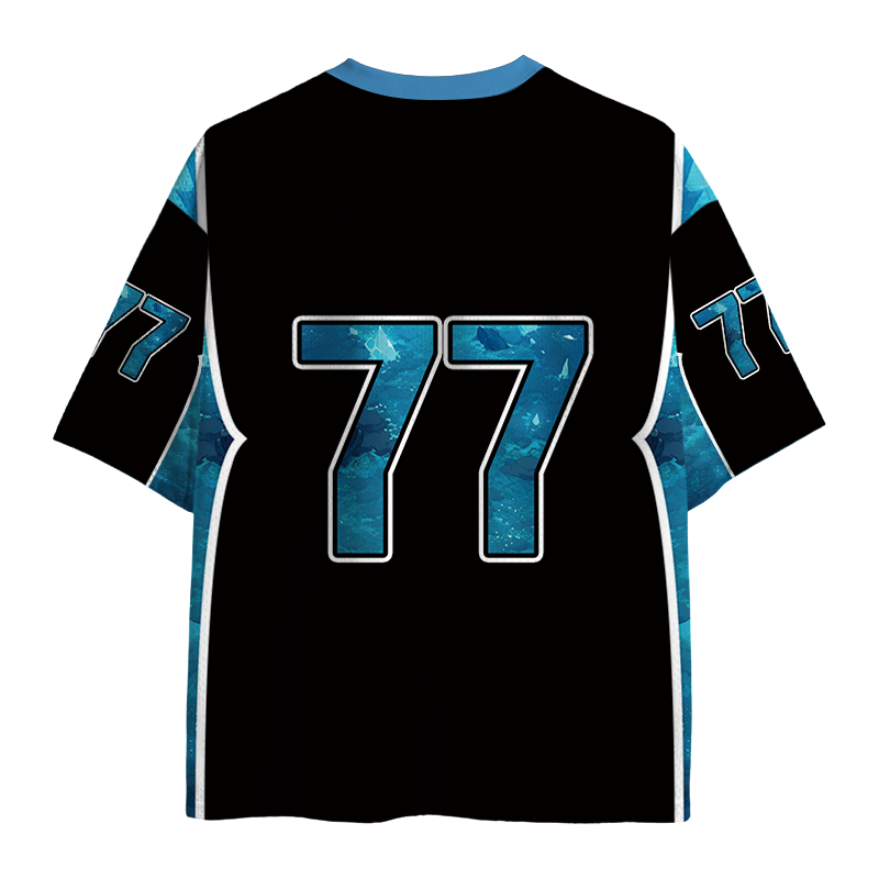 Modecanvas Retro Octopus Mesh Jersey-modecanvas