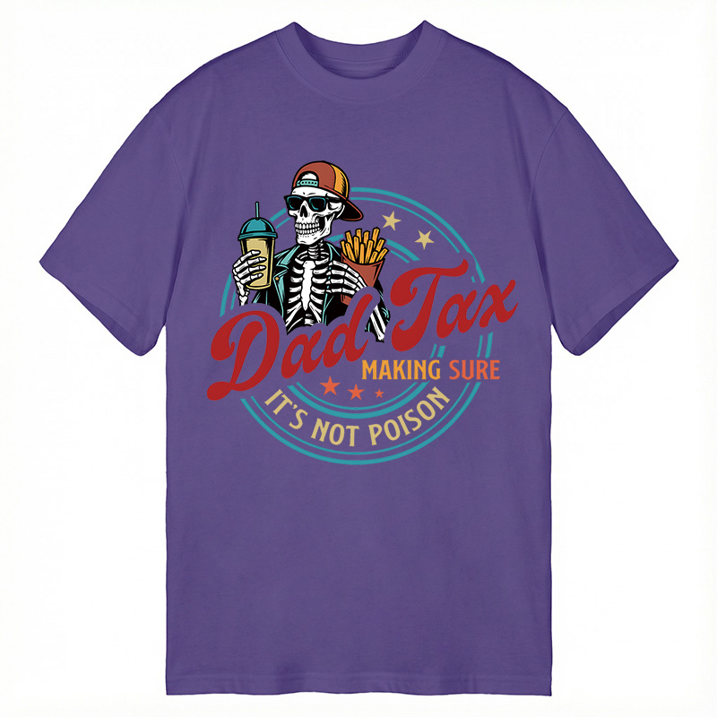 Modecanvas Dad Tax DTG Printing Classic T-Shirt-modecanvas