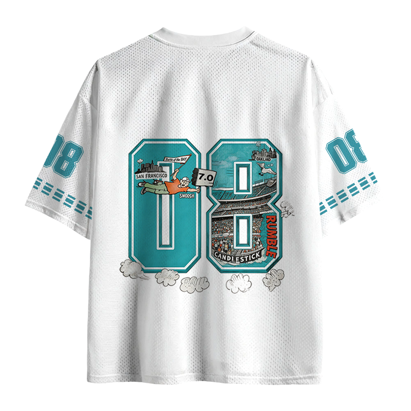 Modecanvas I Survived Game 3 Rattle Of The Bay Mesh Jersey-modecanvas