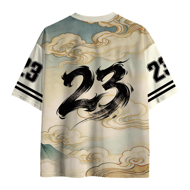 Modecanvas The Creation of Cat Mesh Jersey-modecanvas