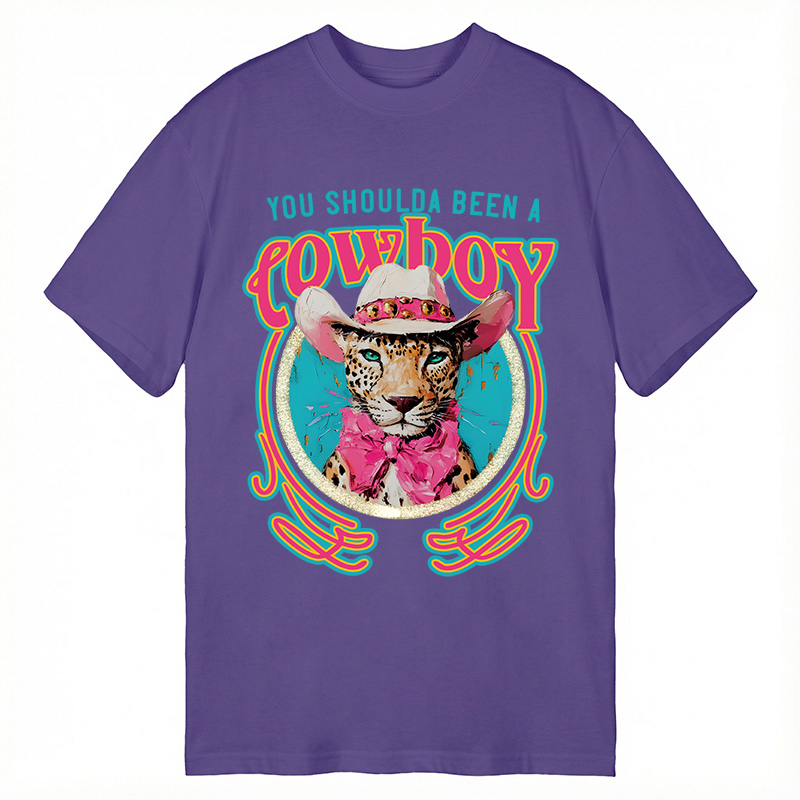 Modecanvas You Shoulda Been a Cowboy DTG Printing Classic T-Shirt-modecanvas