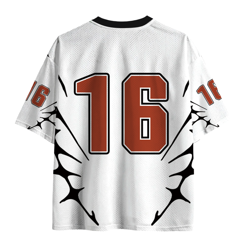 Modecanvas Cat Attack Mesh Jersey-modecanvas