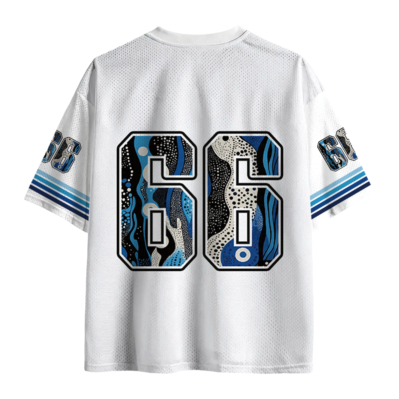 Modecanvas Green Wood Mesh Jersey-modecanvas