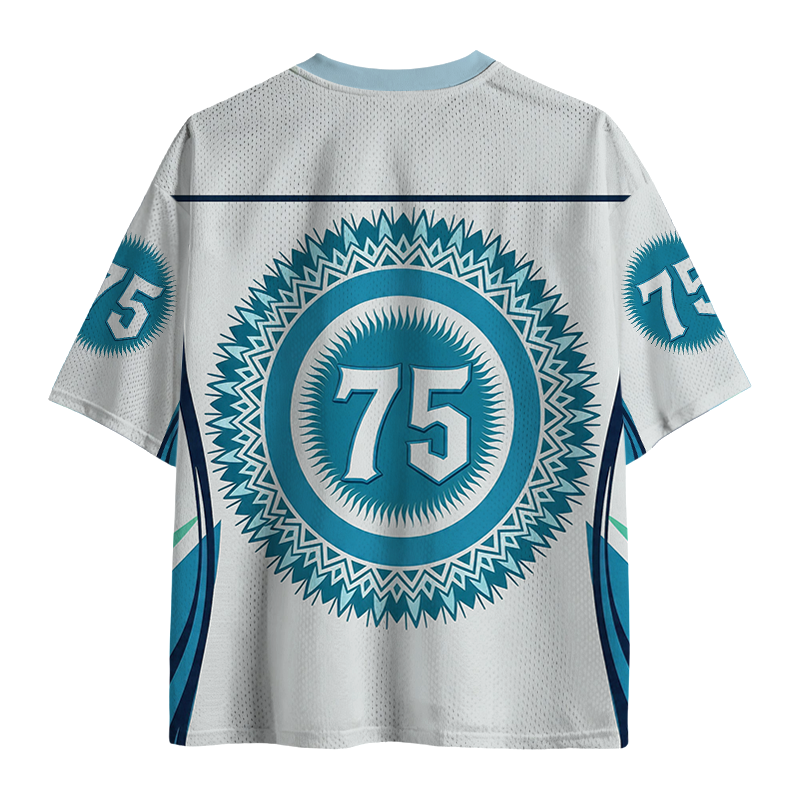 Modecanvas Genetic Binary Being Mesh Jersey-modecanvas