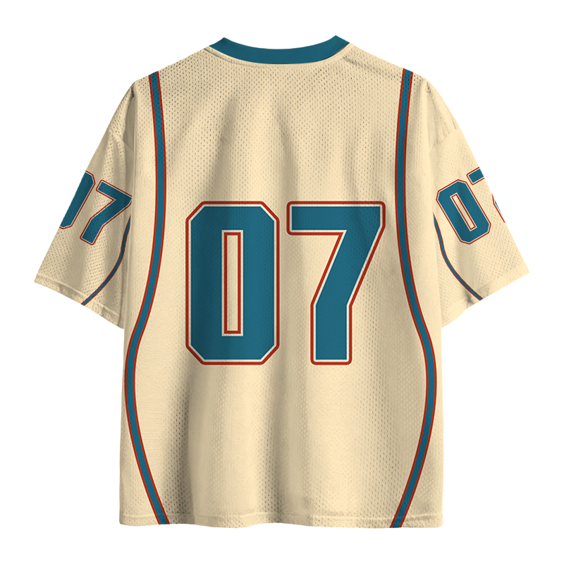 Modecanvas Mount Fuji Vintage Mesh Jersey-modecanvas