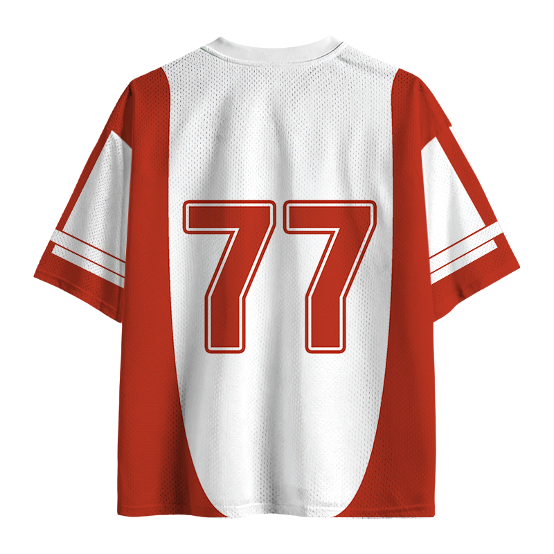 Modecanvas Funny Horse Denier Conspiracy Theory Mesh Jersey-modecanvas