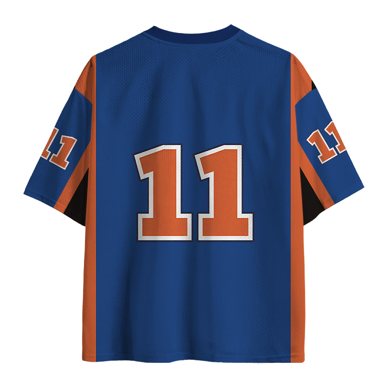 Modecanvas King of New York Mesh Jersey-modecanvas