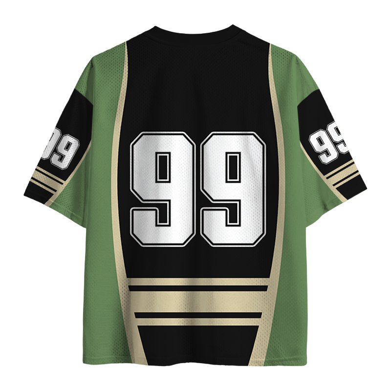 Modecanvas Beautiful Funny Cat ACAB Mesh Jersey-modecanvas