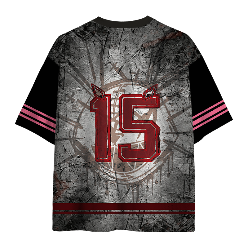 Modecanvas Funny Rabbit Smoking Mesh Jersey-modecanvas
