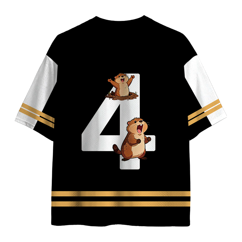 Modecanvas Nervous Hamster Meme Mesh Jersey-modecanvas
