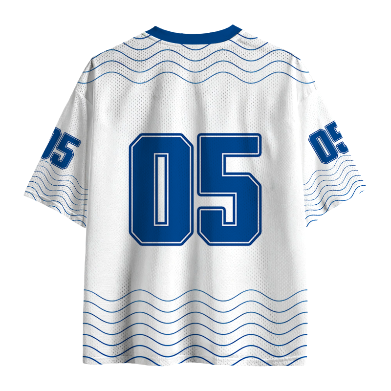 Modecanvas Anatomy Of A Large Mouth Bass Fish Mesh Jersey-modecanvas