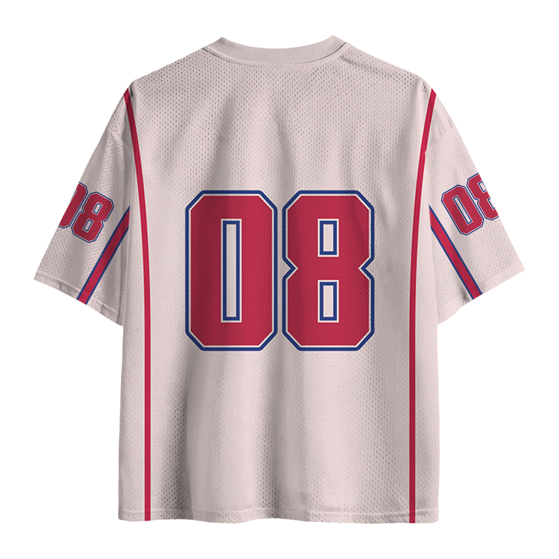 Modecanvas Fish in Band Playing Saxophone Mesh Jersey-modecanvas
