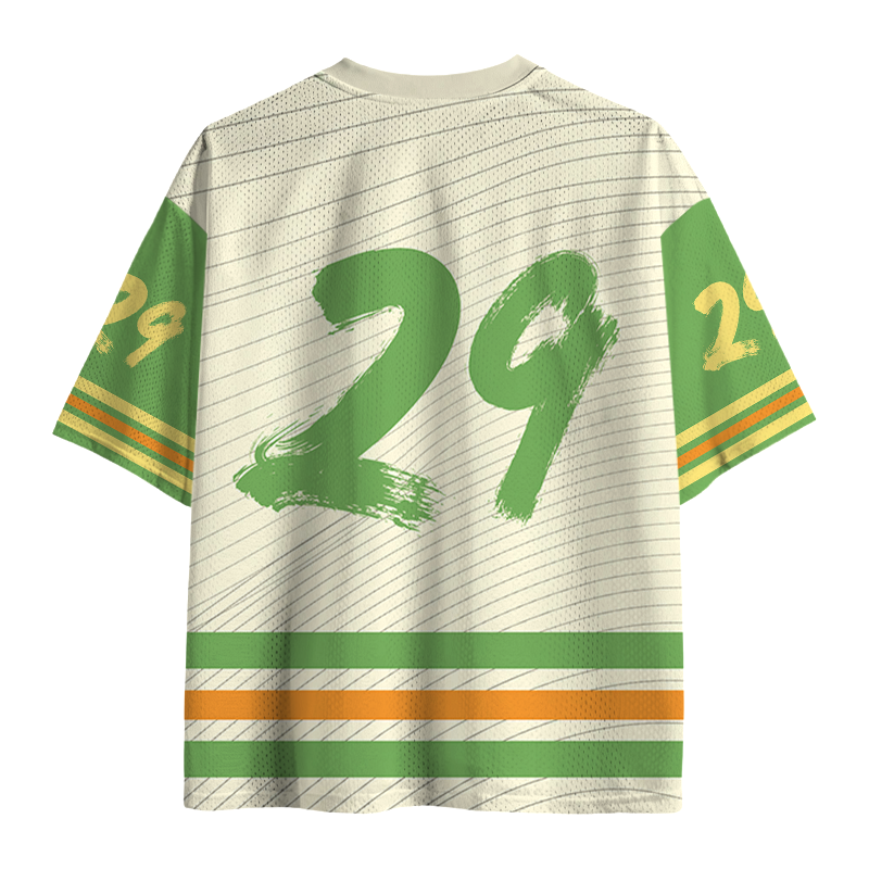 Modecanvas Zom-bee Boy Mesh Jersey-modecanvas