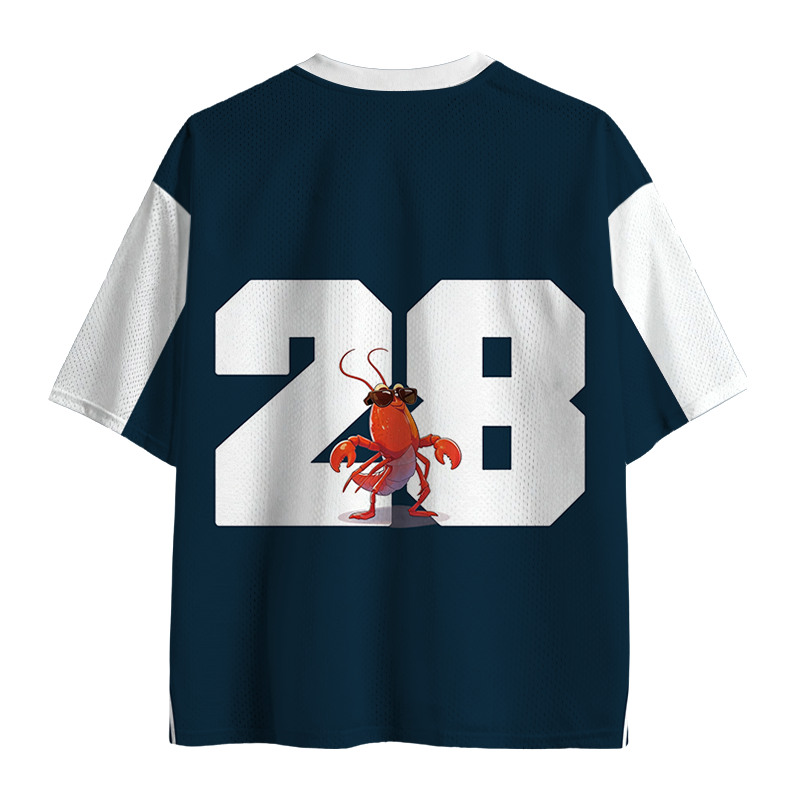Modecanvas Japanese Crawfish Mesh Jersey-modecanvas