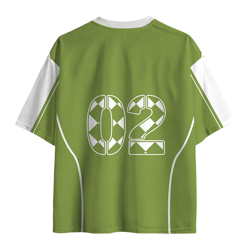 Modecanvas Matsumoto Hoji Japanese Frog Mesh Jersey-modecanvas