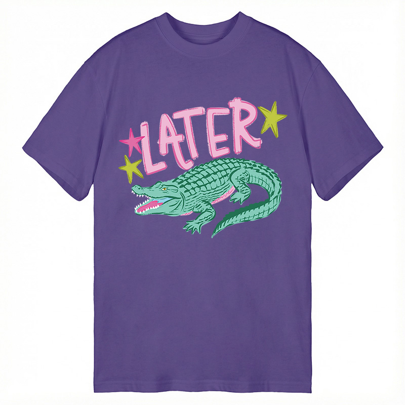 Modecanvas Later Gator DTG Printing Classic T-Shirt-modecanvas