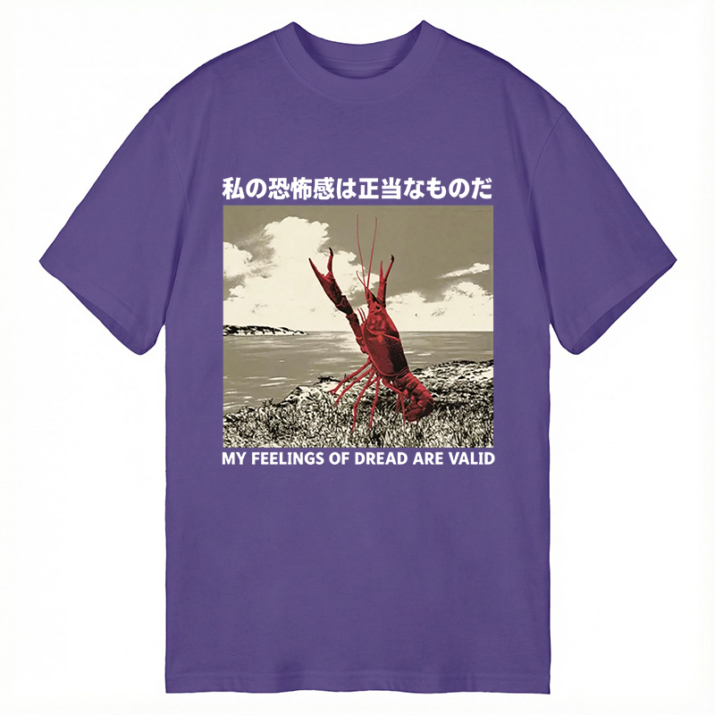 Modecanvas Japanese Crawfish DTG Printing Classic T-Shirt-modecanvas
