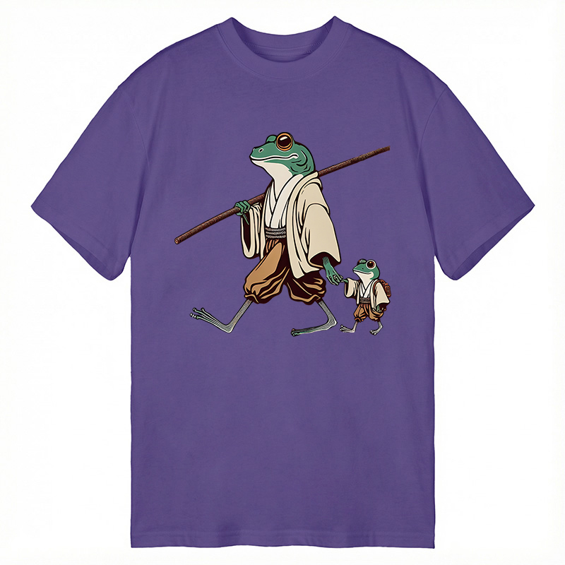 Modecanvas Big Hand Holding Little Hand DTG Printing Classic T-Shirt-modecanvas