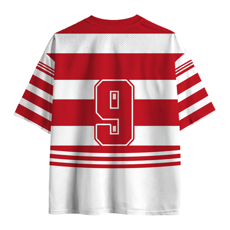 Modecanvas England Soccer Mesh Jersey-modecanvas