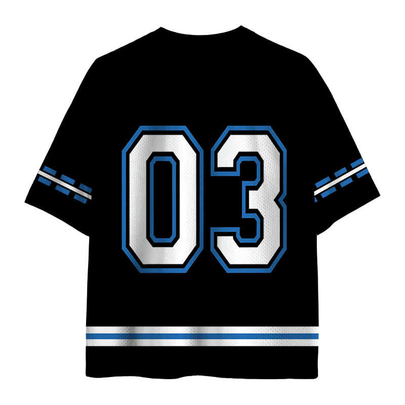 Modecanvas Scotland Soccer Skull Mesh Jersey-modecanvas