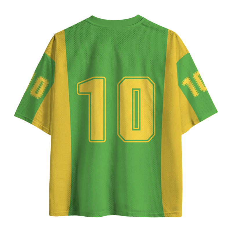 Modecanvas Everythings Ok Frog Mesh Jersey-modecanvas
