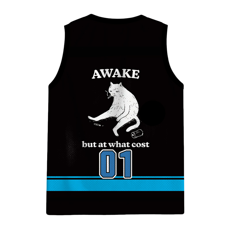 Modecanvas Decadent Smoking Cat Jersey Tank
