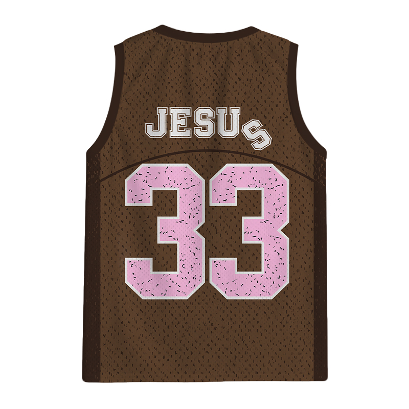 Modecanvas Jesus Did It Jersey Tank