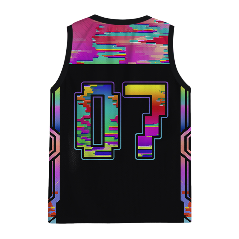 Modecanvas Glitchy Cat Jersey Tank