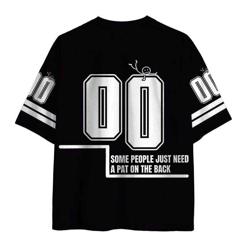 Modecanvas Funny Husband Meme Mesh Jersey-modecanvas