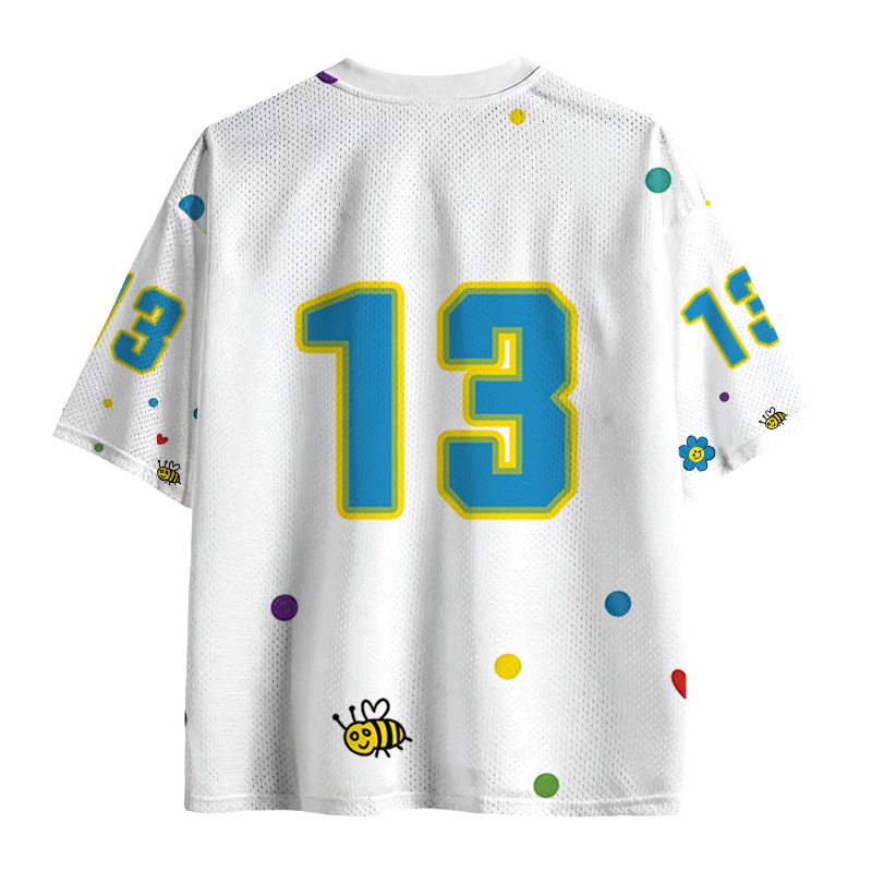 Modecanvas Everything is illegal Mesh Jersey-modecanvas