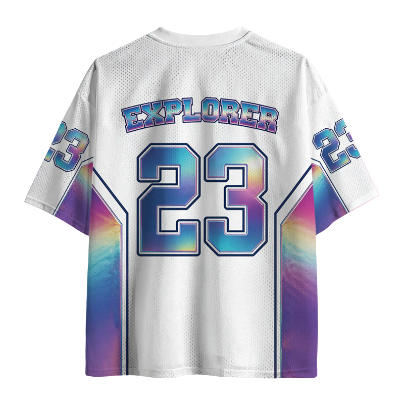 Modecanvas Space Exploration Mesh Jersey-modecanvas