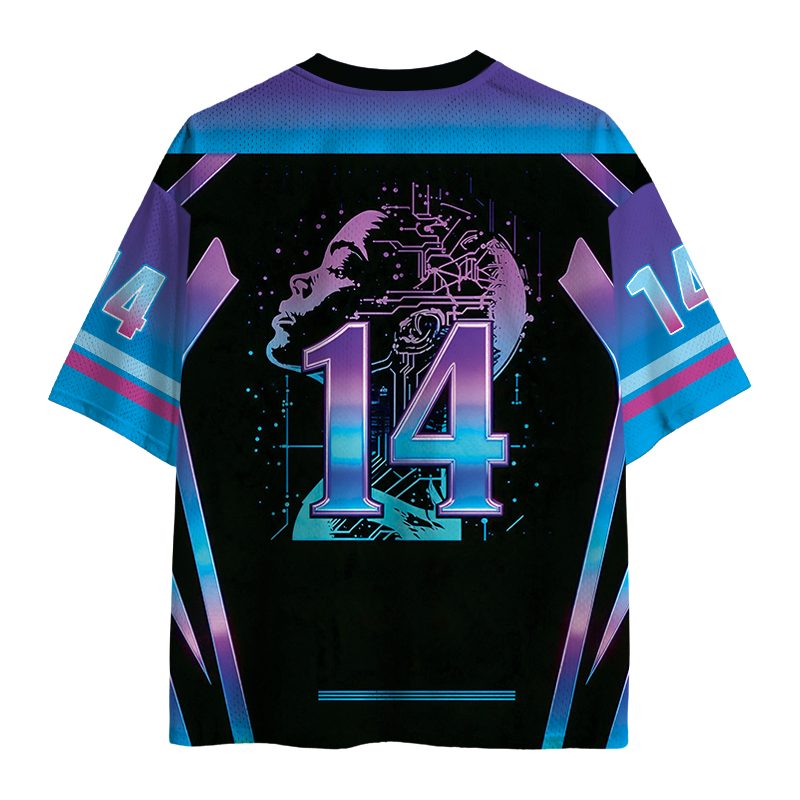 Modecanvas Go With The Flow Mesh Jersey-modecanvas