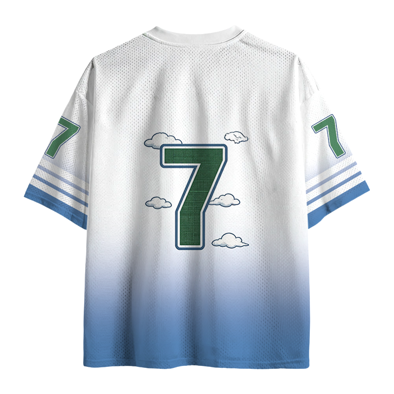 Modecanvas Talking Heads This Must Be the Place Lyric Mesh Jersey-modecanvas