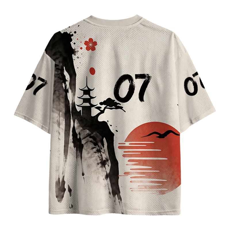 Modecanvas Yamato Japanese Mesh Jersey-modecanvas