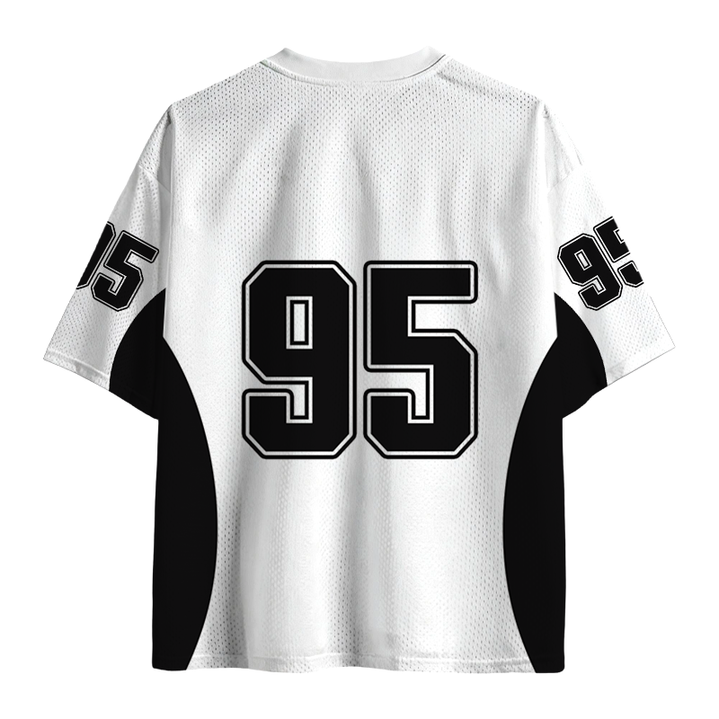 Modecanvas I Had Potential Ball Mesh Jersey-modecanvas