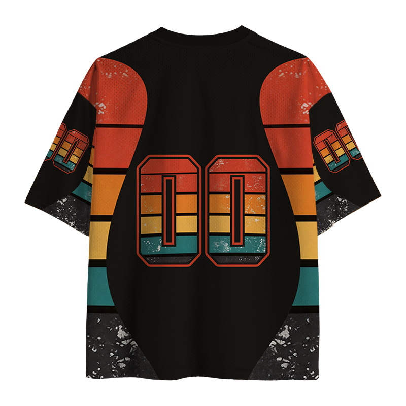 Modecanvas Bruh I Was 6 Now I'm 7 Mesh Jersey-modecanvas