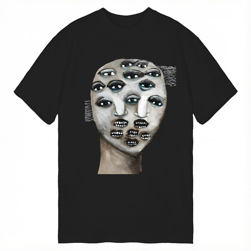 Modecanvas Eyeball Monster DTG Printing Classic T-Shirt-modecanvas