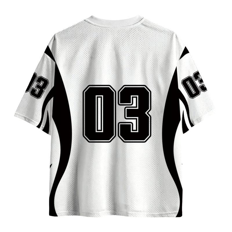 Modecanvas Wiener Rides Funny Dog Mesh Jersey-modecanvas