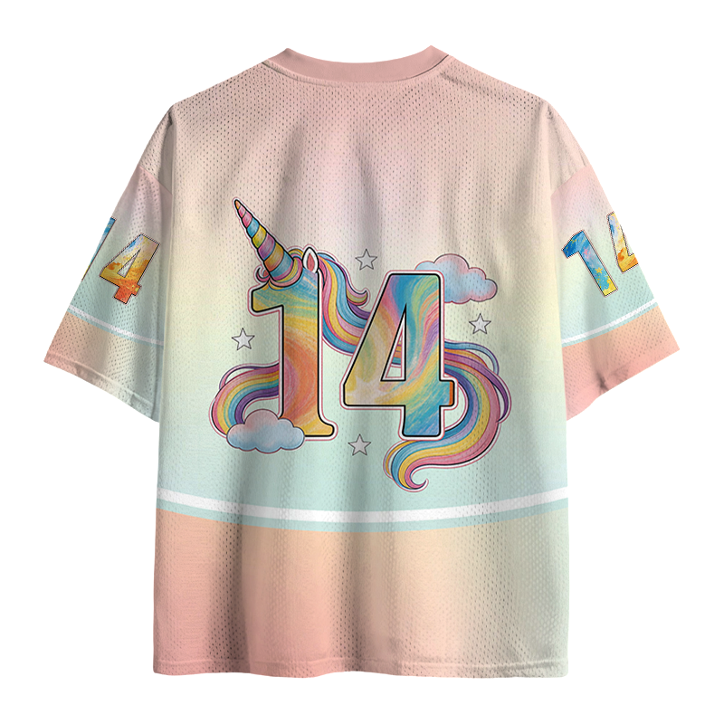 Modecanvas Alpha Male Unicorn Mesh Jersey-modecanvas
