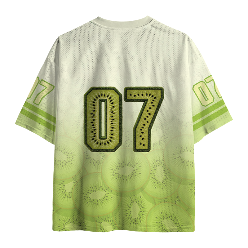 Modecanvas The Cat That Vomits Kiwis Mesh Jersey-modecanvas