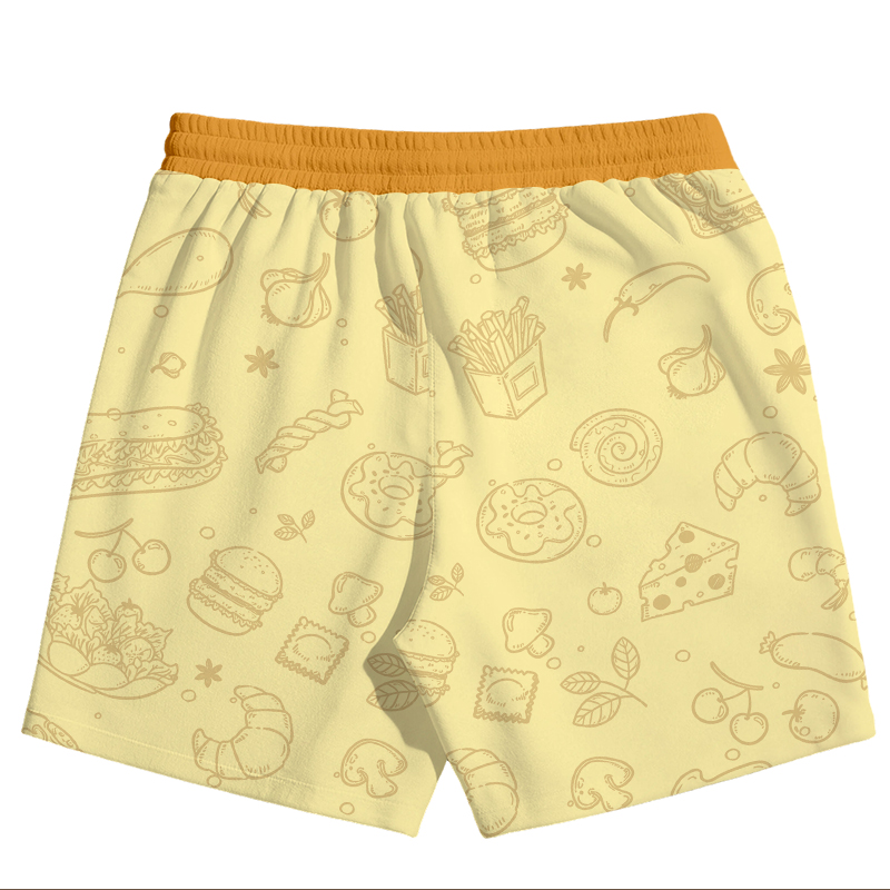 Modecanvas Funny Hot Dog Jersey Short